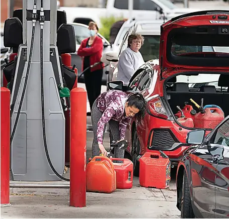  ?? Reuters ?? The average national gasoline price has climbed to almost $3.04, the most expensive since October 2014, the American Automobile Associatio­n said.