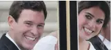  ??  ?? Jack Brooksbank and Princess Eugenie.