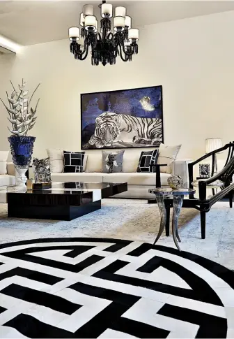  ??  ?? VISUAL CUES Curated interiors where art takes the lead (Monochrome collection from Casa Paradox), left: Mandarin lait is the hot hue for this year; (Skylar luxury sofa from Bent Chair) top left; Aurora sofa chair from Hermosa Studio (bottom left)