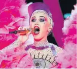  ??  ?? TURNING UP THE HEAT Katy Perry