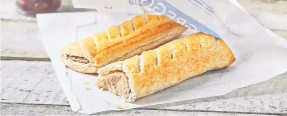  ??  ?? Anyone who completes the Greggs Appreciati­on Group’s Sausage Roll Challenge will get honorary membership