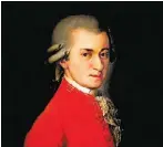  ??  ?? Retrato póstumo (1819) de Wolfgang Amadeus Mozart.