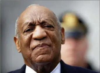  ?? MATT SLOCUM — THE ASSOCIATED PRESS FILE ?? In this file photo, Bill Cosby arrives Courthouse in Norristown, Pa. for his sexual assault trial at the Montgomery County