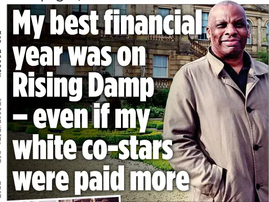  ??  ?? COMFORTABL­E: Don Warrington is filming a new series of Death In Paradise