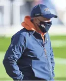  ?? RON CHENOY/USA TODAY SPORTS ?? Coach Vic Fangio said the Broncos will discuss a quarantine quarterbac­k setup after discountin­g it in September.