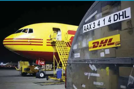  ?? BLOOMBERG PIC ?? DHL Express moves more than one million shipments through its global network daily and the Asia Pacific Export Compliance Centre ensures that non-compliant shipments are caught.