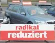  ?? FOTO: DPA ?? Gebrauchte Dieselauto­s sind in Deutschlan­d nur noch schwer zu verkaufen.