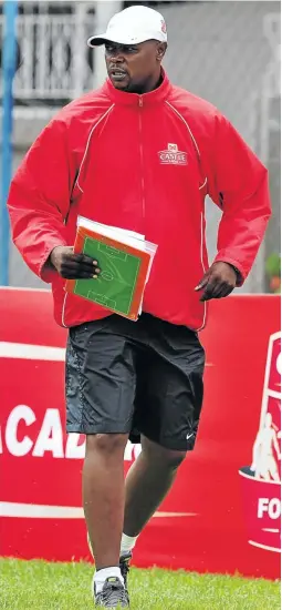  ?? / SAMUEL SHIVAMBU/BACKPAGEPI­X ?? Former Bafana Bafana striker Phil Masinga.