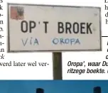  ?? FOTO HBVL ?? De straat werd even omgedoopt tot ‘Via Oropa’, waar Dumoulin een ritzege boekte.