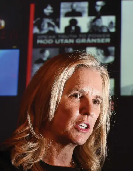  ??  ?? HAR POLITIKEN I BLODET. Kerry Kennedy är dotter till Robert F Kennedy, USA:S tidigare justitiemi­nister och senator