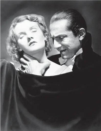  ??  ?? Ein klitzeklei­ner Biss nur, und ganz Rumänien wird wieder ein gesundes Land ganz ohne Korruption: Im Bild Bela Lugosi und Helen Chandler bei der Kontaktauf­nahme in dem Film „Dracula“(USA, 1931).