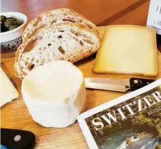  ?? Frank Whitman / For Hearst Connecticu­t Media Group ?? With cheeses from Switzerlan­d, some crusty bread, a green salad and a bottle of Pinot Bianco from the Italian Alps, we had a delightful supper that took us back to the beginning of our long-ago adventure.