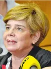  ??  ?? Desirée Masi, senadora del Partido Democrátic­o Progresist­a, consultó sobre la investigac­ión del caso Messer.