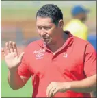  ?? Picture: GALLO IMAGES ?? ON TOP: AmaTuks coach Steve Barker is enjoying his club’s premiershi­p fairytale.