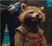  ?? McClatchy-Tribune News Service ?? Rocket the Raccoon is voiced by Bradley Cooper in Marvel’s “Guardians Of The Galaxy.”
