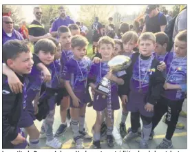  ?? (Photo Jo. B.) ?? Les petits du Durance Luberon Verdon ont montré l’étendue de leur talent au tournoi des six nation mini-rugby qui se jouait en Italie.