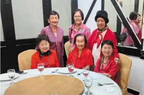  ?? — linda lim ?? The writer’s friends in their 80s.