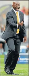  ?? Picture: GALLO IMAGES ?? NO WAY TO GO: Kaizer Chiefs coach Steve Komphela has warned Maritzburg United to cut out revenge overtures