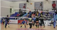  ?? Supplied photo ?? Al Wasl and Al Fatat spikers in action. —