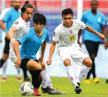  ?? ANGGER BONDAN/JAWA POS ?? PEMAIN PENTING: Kei Hirose (tengah) mungkin bisa dimainkan saat Persela menjamu Persija (22/6).