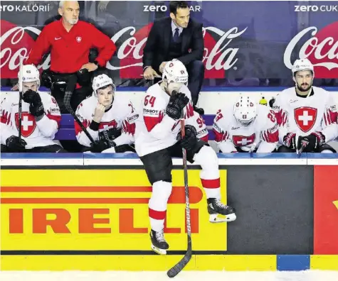  ?? EPA ?? Am Ende der Eishockey-Weltmeiste­rschaft in der Slowakei blieb der Schweizer Nationalma­nnschaft nur der pure Frust.