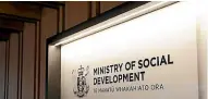  ?? REBEKAH PARSONS-KING/ RNZ ?? The Ministry of Social Developmen­t has said it will look into the error where a beneficiar­y was asked to pay for its mistake.