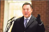  ?? Matthew Brown / Hearst Connecticu­t Media ?? Attorney General William Tong