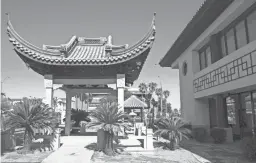  ?? LOREN TOWNSLEY/ THE REPUBLIC ?? The Chinese Cultural Center is seen in Phoenix.