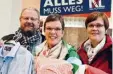  ?? Foto: Andreas Baumer ?? Uwe, Susanne und Daniela Kerscher (v. l.) aus München bei K&L. Sie waren Stammkunde­n.