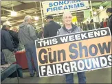  ?? JIM GENSHEIMER — STAFF ARCHIVES ?? The board has unanimousl­y approved the ban of gun sales and possession on county property, despite having no issues at past fairground events