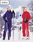  ?? ?? 1980s
From top: Hollywood star Tyrone Power and wife Linda Christian embrace the allure of the European slopes; Charles and Diana dress to see and be seen; It Girl Paris Hilton in an ice-white snow queen ensemble