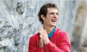  ??  ?? Opposite: Adam Ondra whips while projecting what would become Disbelief 5.15b