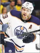  ?? Mark Humphrey Associated Press ?? LEON DRAISAITL, the reigning scoring champion and most valuable player, and the Oilers still have much to prove.