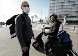  ?? (Photo Frantz Bouton) ?? Un job cool selon Karim... à condition d’être sûr « de ne pas avoir à faire ça toute sa vie ! ».