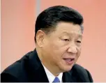  ??  ?? Xi Jinping consolidó su poder en China y respondió con el mismo calibre en el enfrentami­ento arancelari­o con los Estados Unidos.