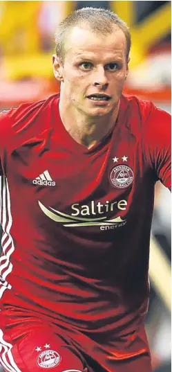  ?? Picture: SNS. ?? Gary Mackay-Steven moved to Aberdeen during the summer after two-and-a-half seasons with Celtic.