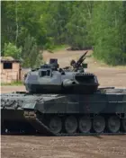  ?? AFP ?? Ucrania ha suplicado a Alemania que le proporcion­e tanques Leopard 2.