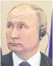  ??  ?? Putin: Cares about strategic interests