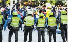  ?? Archivos ?? Miembros de la Policía Nacional de Colombia.