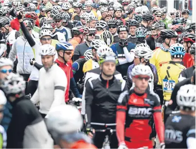  ??  ?? More than 5,000 cyclists will take part in the Etape tomorrow.