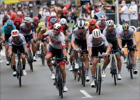  ?? (Photo Sébastien Botella) ?? Alexander Kristoff aime la pluie. En , il avait remporté Milan-San Remo dans des conditions similaires.