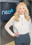  ??  ?? neospace co-founder Baroness Michelle Mone OBE