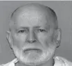  ?? U.S. MARSHALS SERVICE/AFP/GETTY IMAGES ?? This police mug shot shows Bulger at the time of his arrest in Santa Monica, Calif., in 2011.