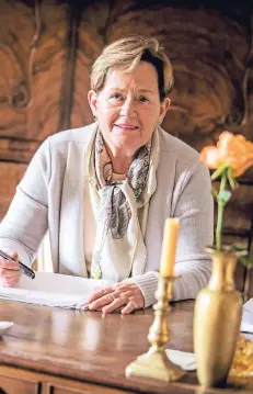  ?? RP-FOTO: ANDREAS ENDERMANN ?? Karin Vogel engagiert sich seit rund 30 Jahren im Inner Wheel Club und ist aktuell dort Präsidenti­n.