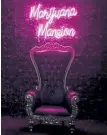  ?? AAron Ontiveroz, The Denver Post ?? A throne welcomes visitors to the Marijuana Mansion.