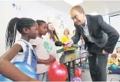  ??  ?? Tim Farron holds a mock leaders’ debate at his campaign HQ