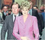  ??  ?? Ken Wharfe guarded Princess Diana for more than five years.