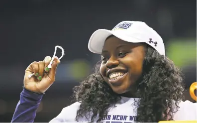  ?? AARON DOSTER/USA TODAY SPORTS ?? Notre Dame guard Arike Ogunbowale was a hero on the basketball court this season and now takes to the dance floor.