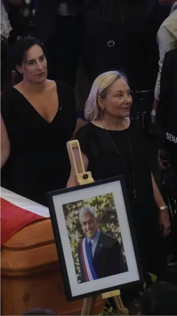  ?? ?? ► Cecilia Morel encabezará el homenaje al expresiden­te Sebastián Piñera.