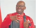  ?? Picture: ZOLILE MENZELWA ?? STRAIGHT TALK: At the Elijah Barayi lecture, the SACP’s Solly Mapaila said the time for corrupt leaders was over